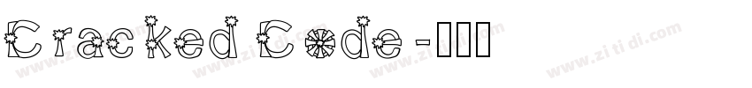 Cracked Code字体转换